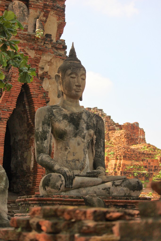 Ayutthaya Ruins -buddha