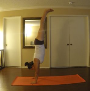 Day 6 Handstand Challenge Yoga by Susan