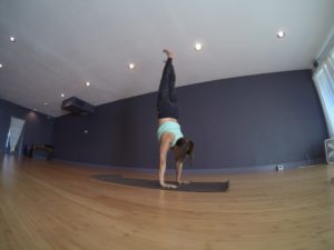 handstand project - day 2 - susan